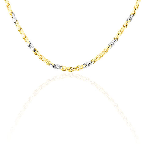 Damen Halskette Gold 585 Bicolor  - Halsketten  | OROVIVO