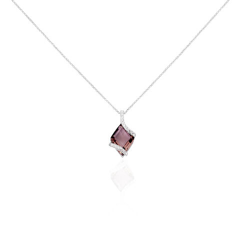 Damen Halskette Silber 925 Glassteine - Halsketten Damen | OROVIVO
