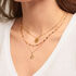 Damen Halskette Gold 375 Diamant 0,015ct - Ketten mit Anhänger Damen | OROVIVO