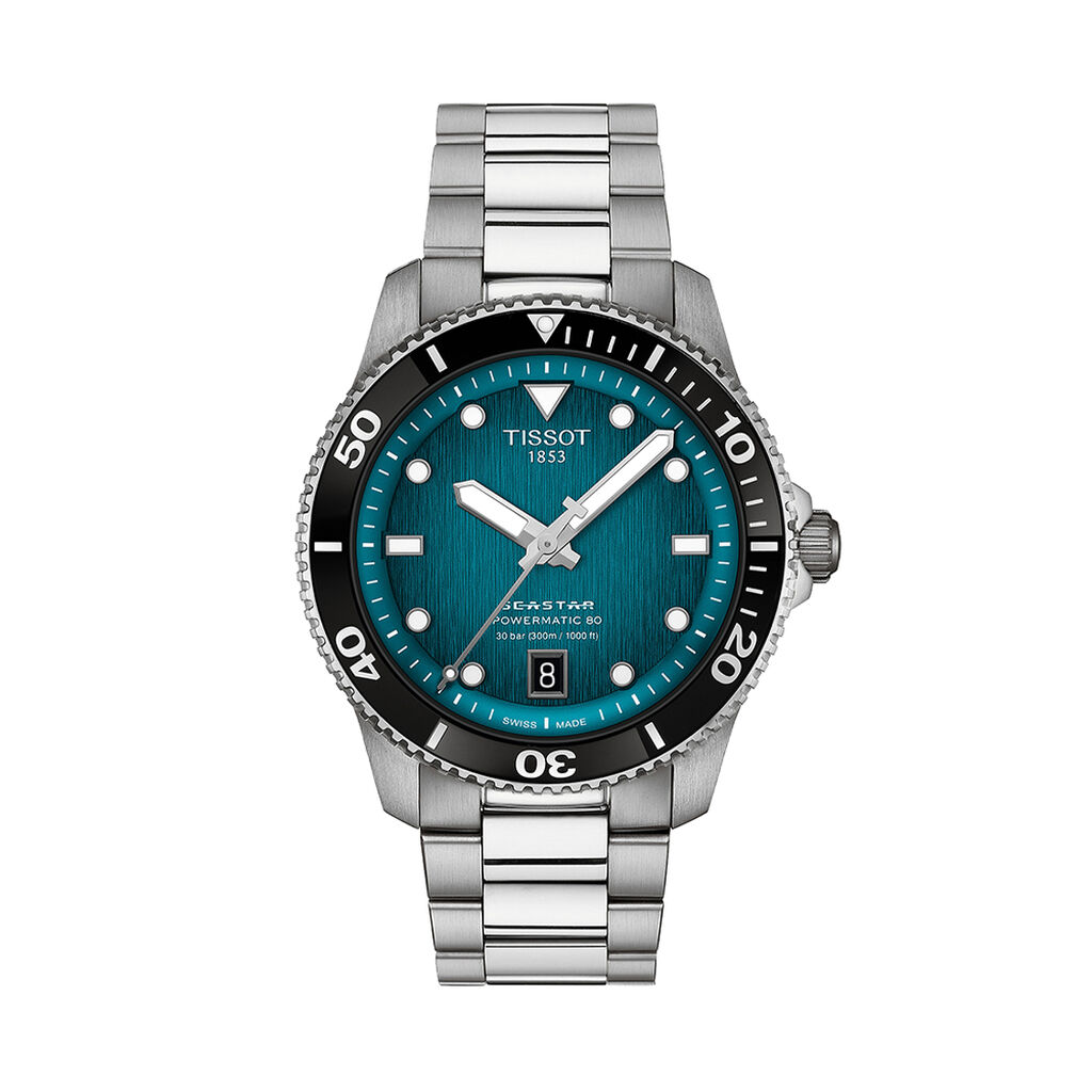 TISSOT Unisexuhr T1208071109100 Automatik, Uhr ohne Stein