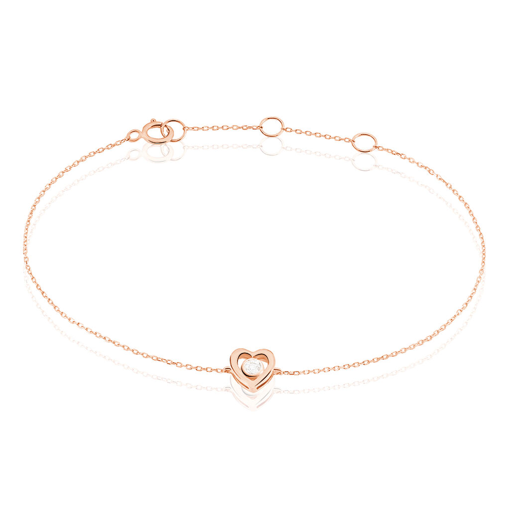 Bracelet Or Rose Fidelia - Spannringe Damen | OROVIVO