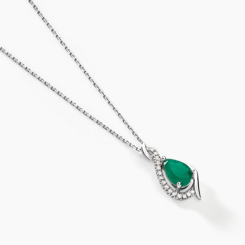 Collier Or Et Emeraude  - Spannringe Damen | OROVIVO