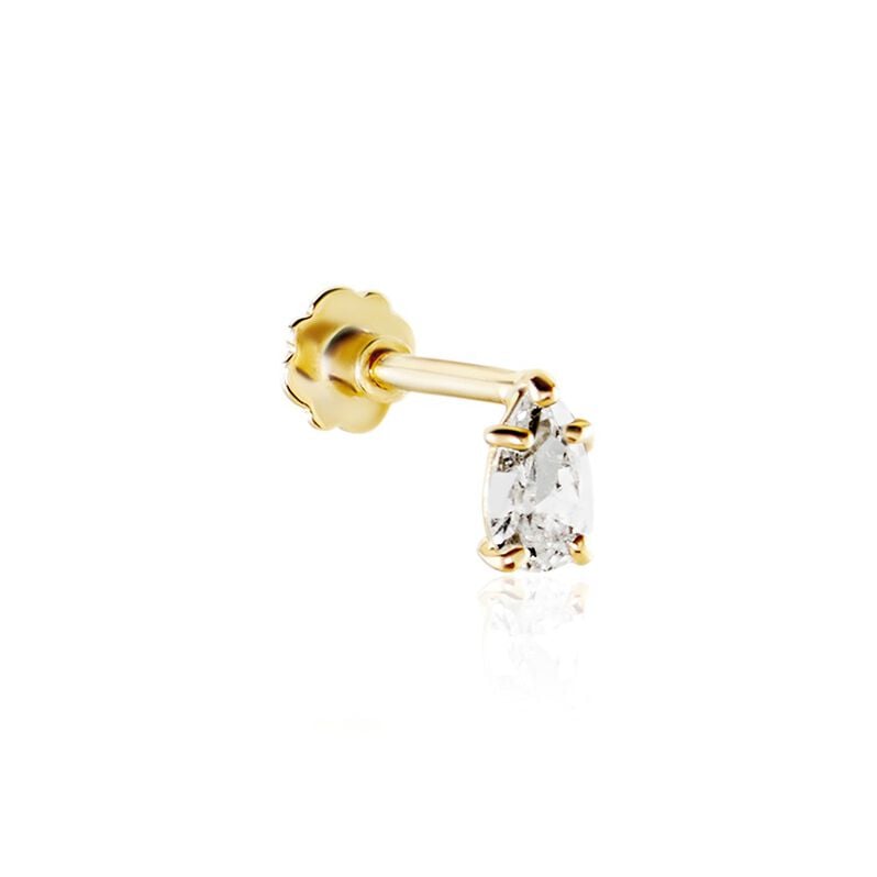 Piercing D'oreille Or Jaune Artemia Oxyde De Zirconium - Schmuck mit Stein Damen | OROVIVO