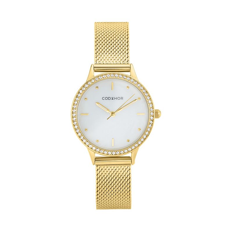 Montre Codhor Joy Weiss Nacré - Spannringe Damen | OROVIVO