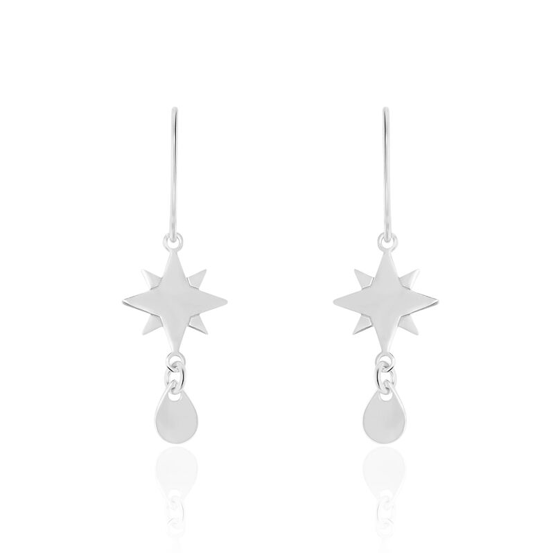 Boucles D'oreilles Argent Rhodie Delfine - Spannringe Damen | OROVIVO
