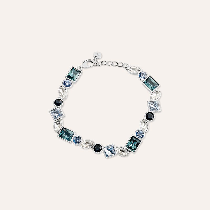 Bracciale Violet Ottone Cristallo - Spannringe Damen | OROVIVO