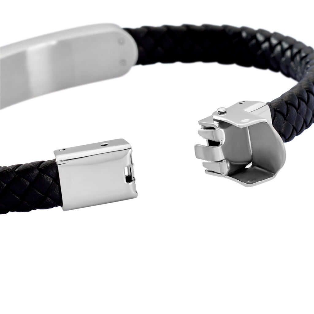 MICHAEL Herren Armband Edelstahl Oval