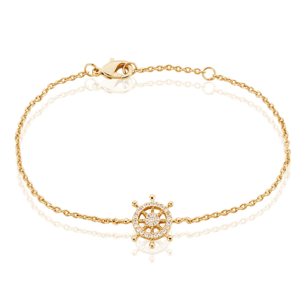 Armband Vergoldet Gelb Flavia - Spannringe Damen | OROVIVO