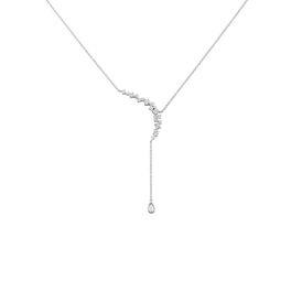 Damen Halskette Silber 925 Zirkonia Ina - Ketten mit Anhänger  | OROVIVO
