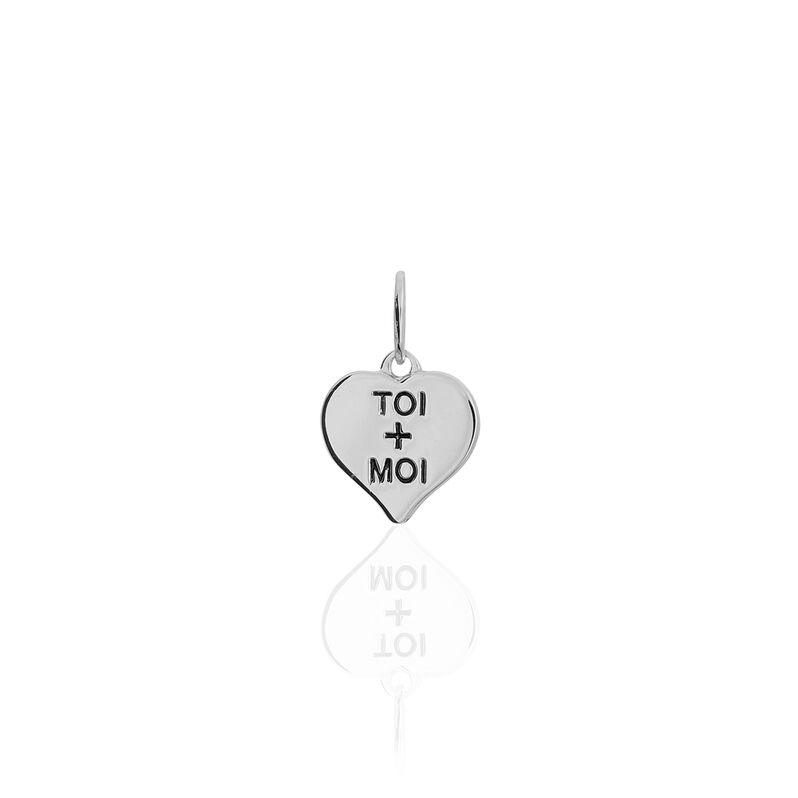 Pendentif Line-rose Argent Blanc - Spannringe Damen | OROVIVO