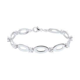 Damen Gliederarmband Silber 925 Zirkonia - Armbänder Damen | OROVIVO