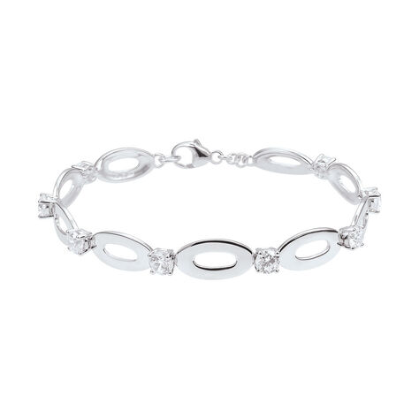 Damen Gliederarmband Silber 925 Zirkonia - Gliederarmbänder Damen | OROVIVO