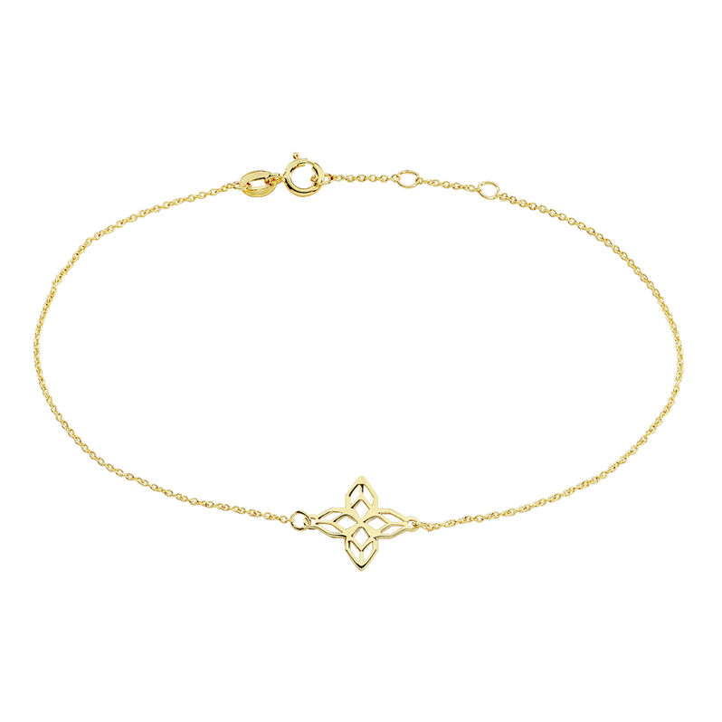 Bracelet Anae Fleurs Or Jaune - Spannringe Damen | OROVIVO