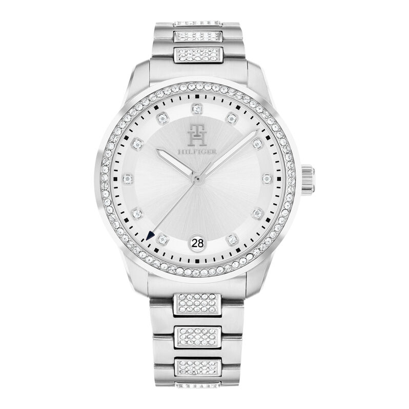 Montre Tommy Hilfiger Th85 Crystals Weiss - Spannringe Damen | OROVIVO