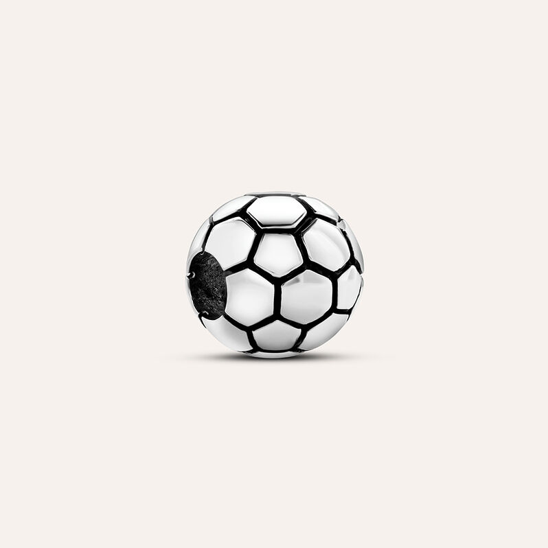 Bead Essential Code Acciaio Bicolore Bianco / Nero - Spannringe Herren | OROVIVO