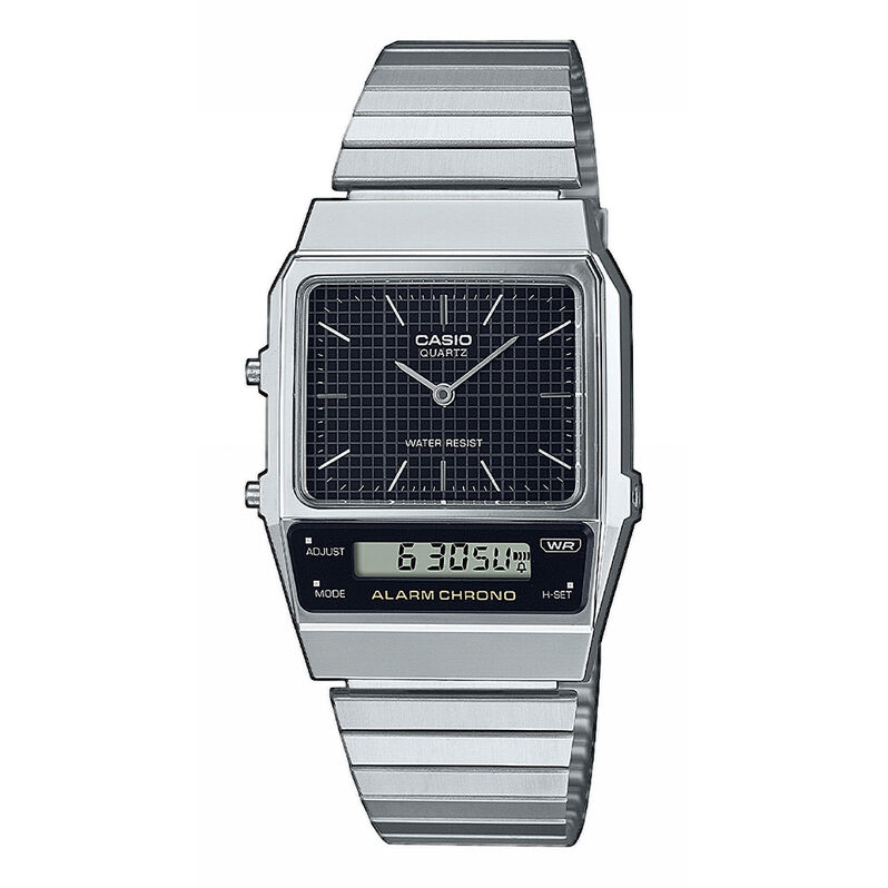 Orologio Al Quarzo Casio Vintage Aq-800e-1aef - Spannringe Unisex | OROVIVO