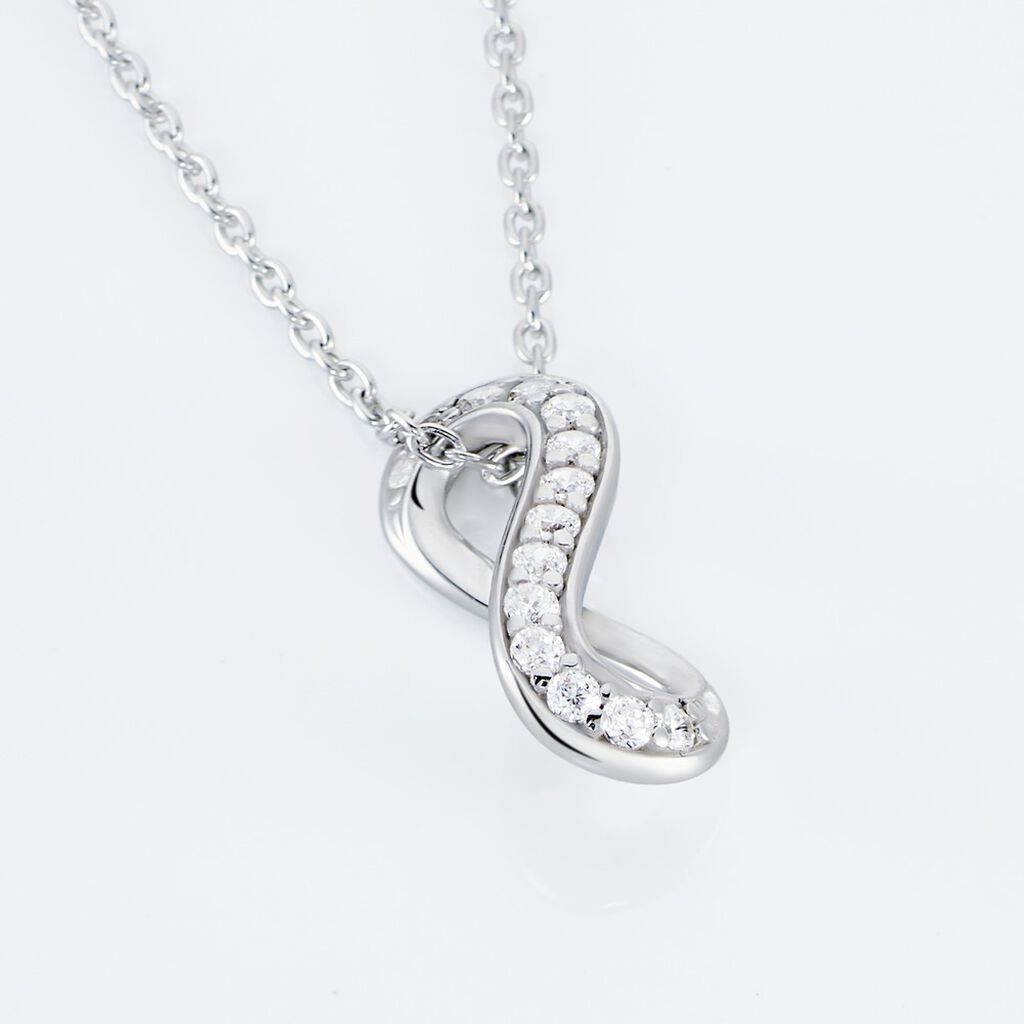 Damen Halskette Silber 925 Zirkonia Infinity - Halsketten Damen | OROVIVO