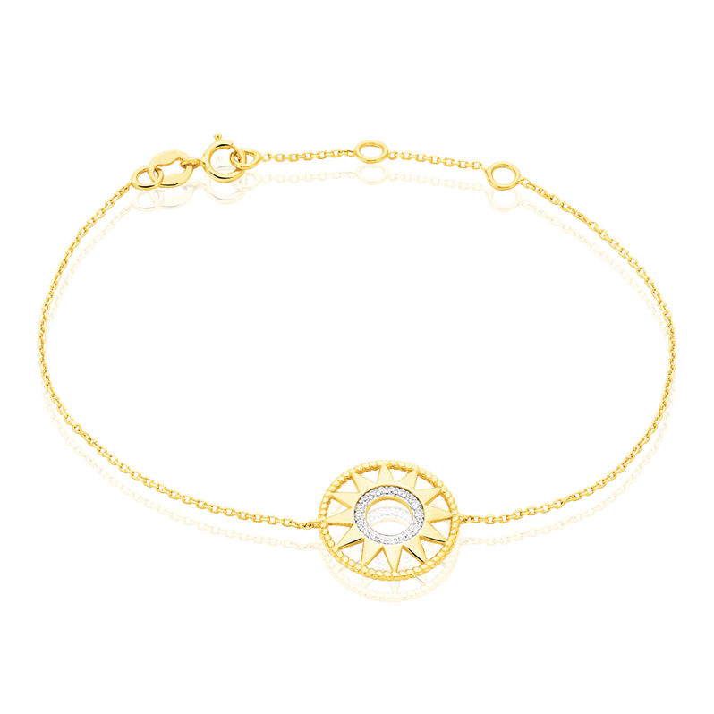 Bracelet Or Jaune Thallya Oxydes - Spannringe Damen | OROVIVO