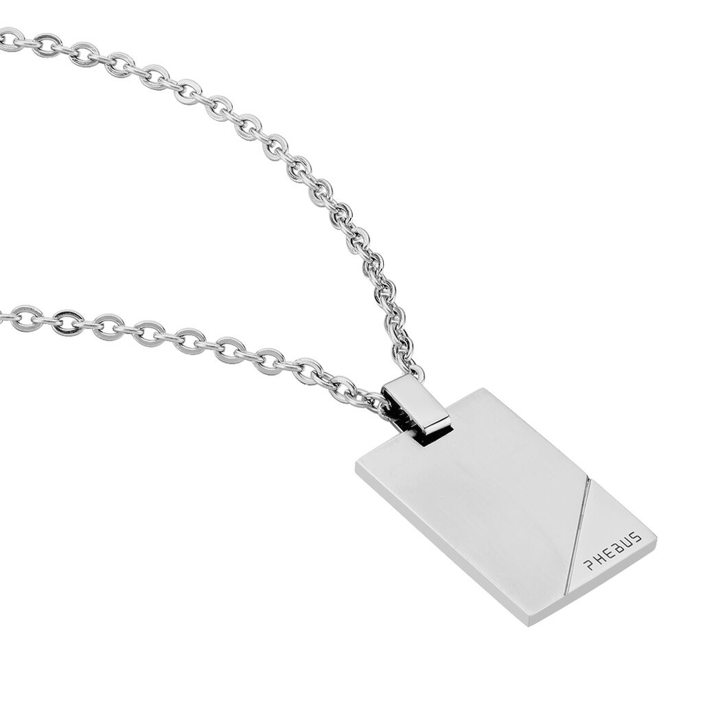 Collier Stefany Acier Blanc - Spannringe Herren | OROVIVO