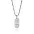 MICHAEL Herren Collier Edelstahl Oval