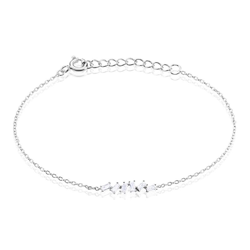Bracelet Adonia Argent Weiss Oxyde De Zirconium - Spannringe Damen | OROVIVO