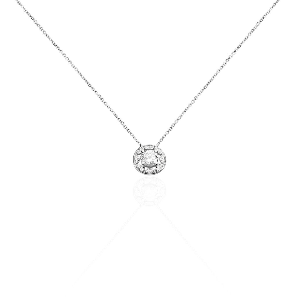 Collier Or Weiss Renata Rosace - Spannringe Damen | OROVIVO