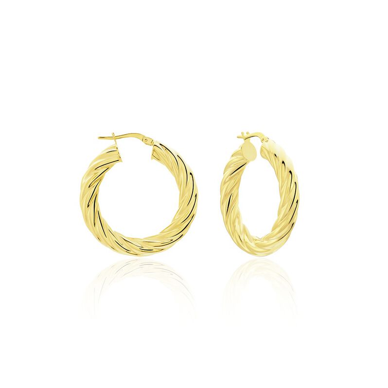 Damen Creolen Gold 375 - Creolen Damen | OROVIVO