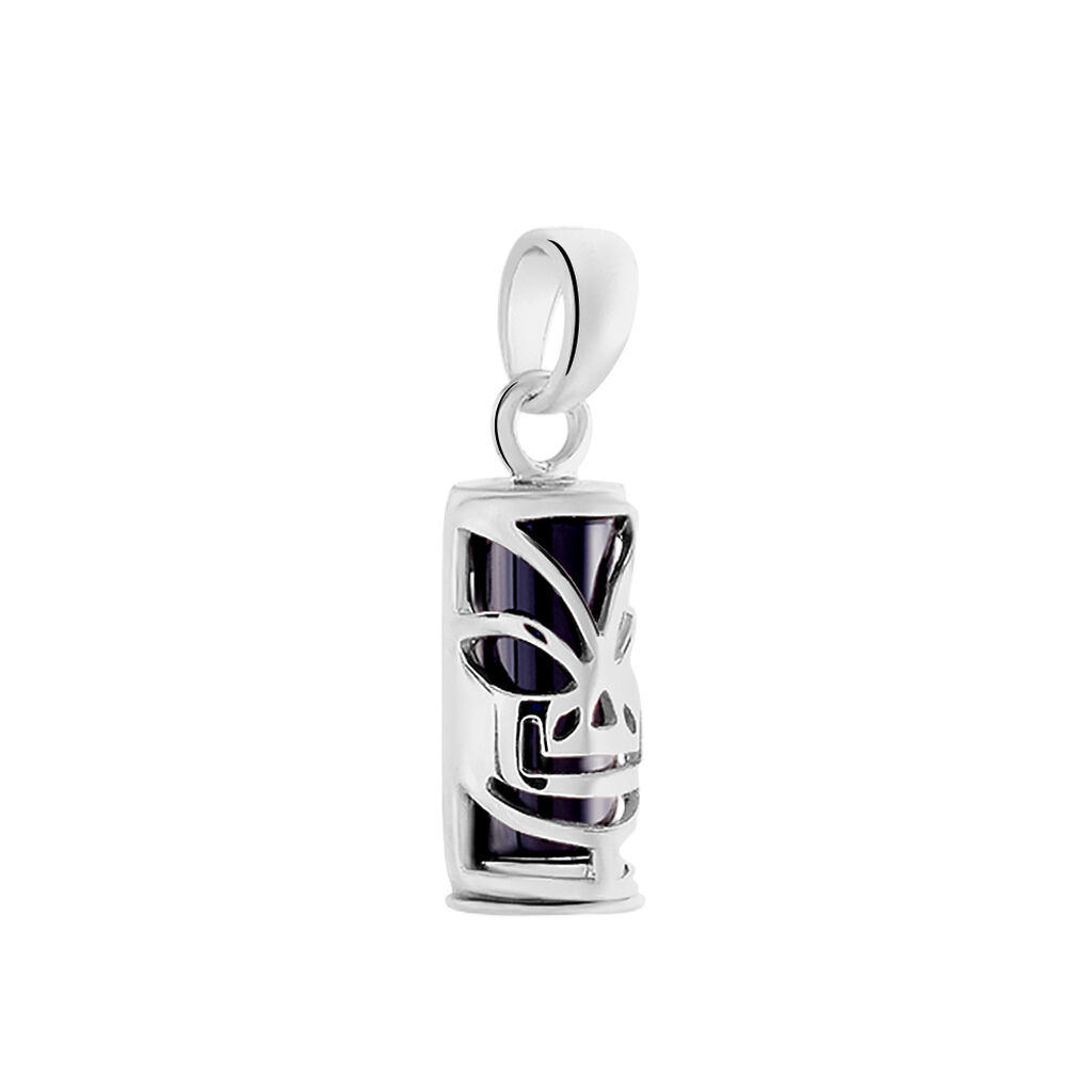 Pendentif Argent Et Onyx  - Spannringe Damen | OROVIVO