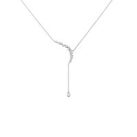 Damen Halskette Silber 925 Zirkonia Ina