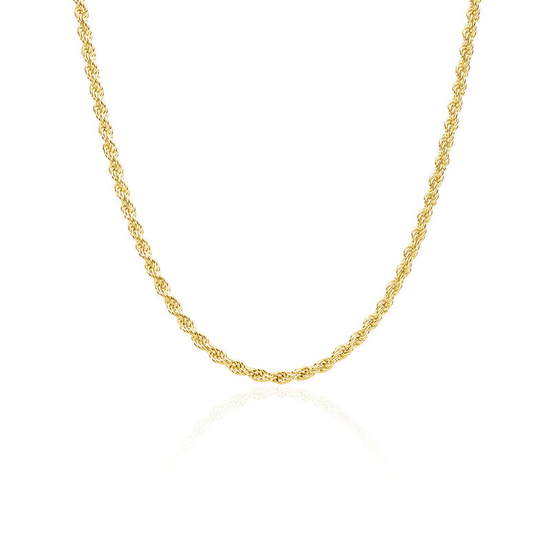 KOLETTE Damen Collier Silber vergoldet 925 B 2,6 mm - Halsketten Damen | OROVIVO