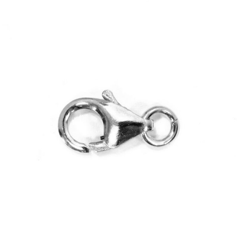 Moschettone Large Oro Bianco - Spannringe Unisex | OROVIVO
