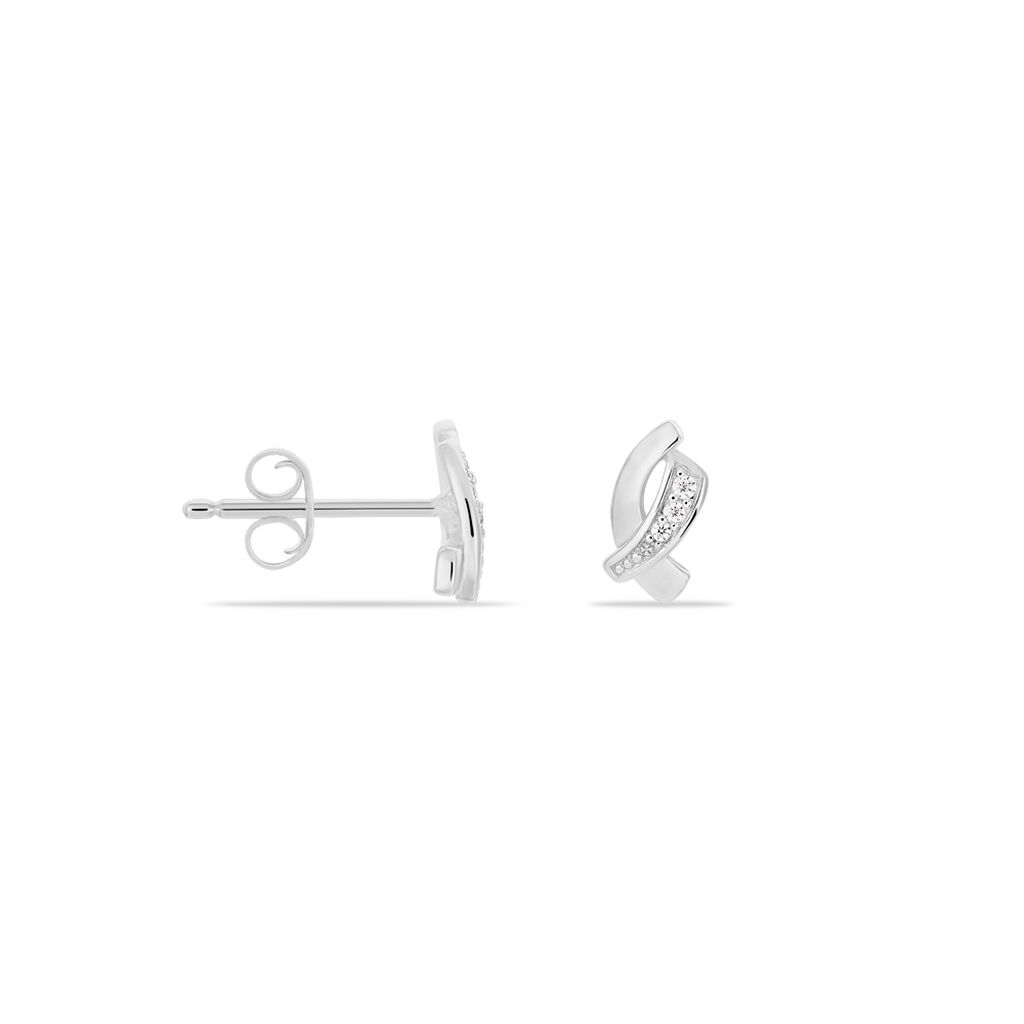 Damen Ohrstecker Silber 925 Zirkonia - Ohrstecker Damen | OROVIVO