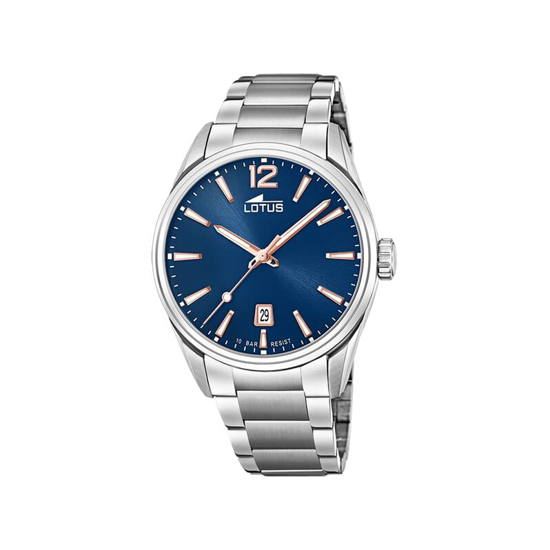 Montre Lotus Minimalist For Him Bleu - Spannringe Herren | OROVIVO