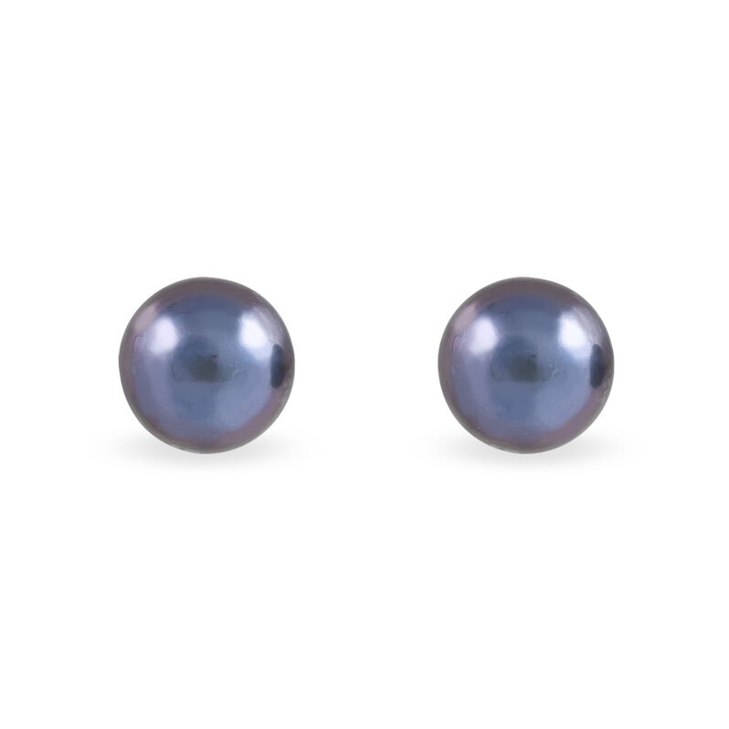 Boucles D'oreilles Puces Yannieae Or Jaune Perle De Culture - Spannringe Damen | OROVIVO