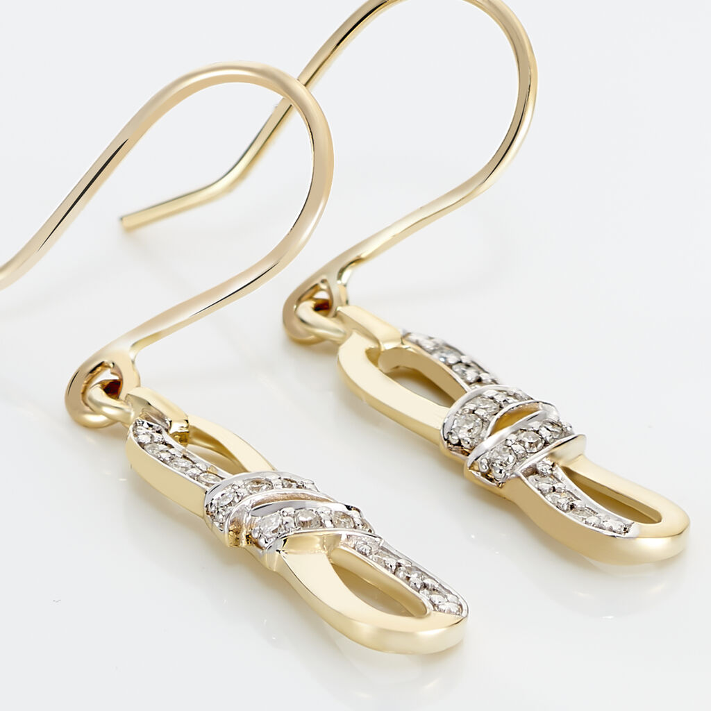 Boucles D'oreilles Or Jaune Sybile - Spannringe Damen | OROVIVO