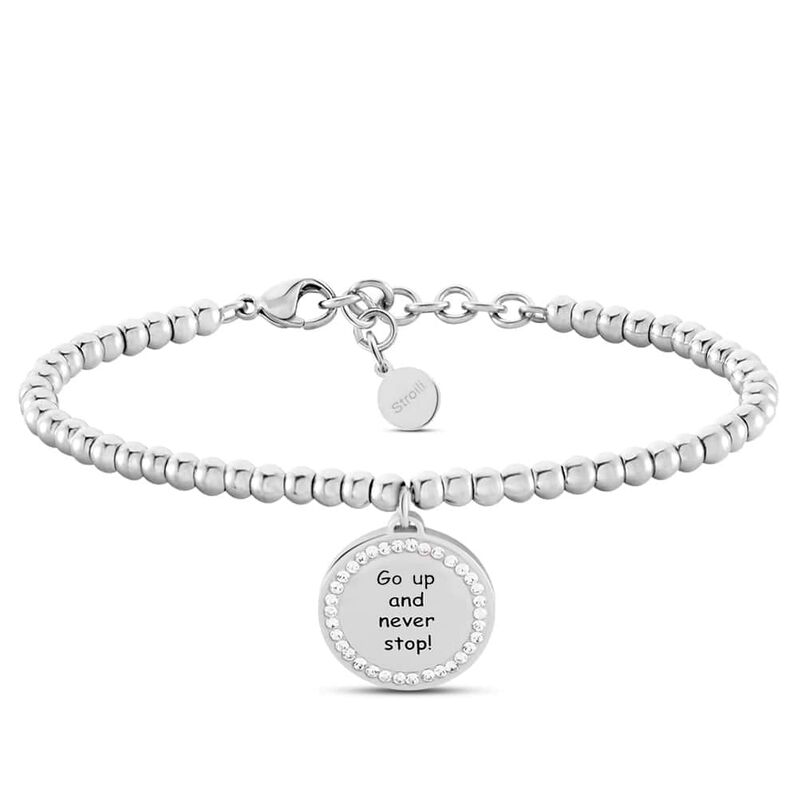 Bracciale Sunrise Acciaio Cristallo - Spannringe Damen | OROVIVO