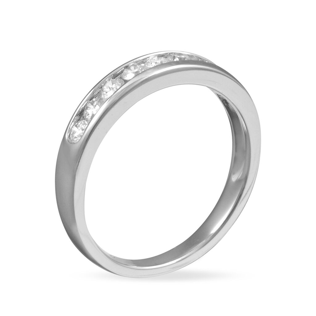Alliance Giulia Or Blanc Diamant - Spannringe Damen | OROVIVO