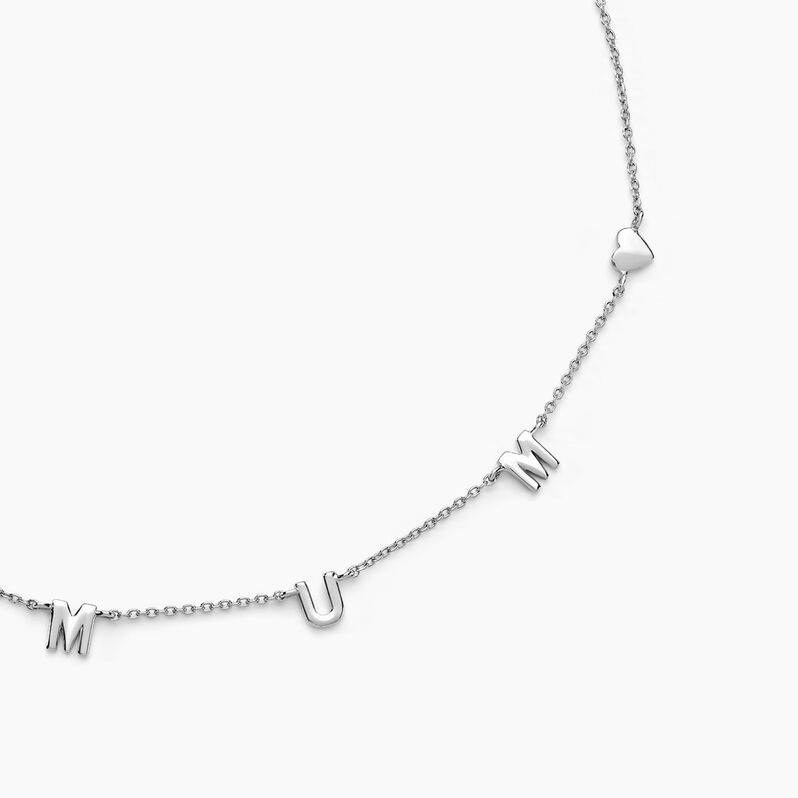 Collier Amma Argent Weiss - Spannringe Damen | OROVIVO