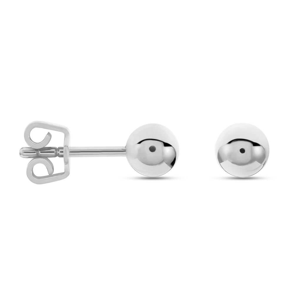 Damen Ohrstecker Titan Ohne Stein Ball Eunice 5,00mm  - Ohrstecker Damen | OROVIVO