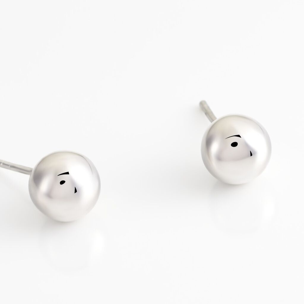 JOLIN KUGEL Damen Ohrstecker Silber 925 Ball