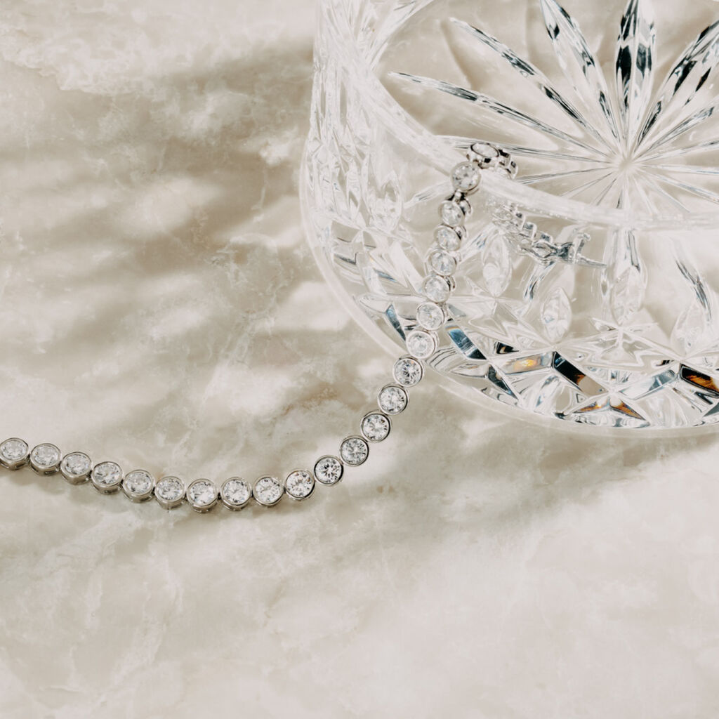 STEFFI Damen Armband Silber 925 Zirkonia Wei&szlig; 1,75 ct