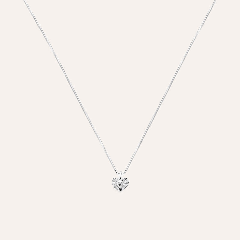 Collana Diamazing Oro Bianco Diamante - Spannringe Damen | OROVIVO