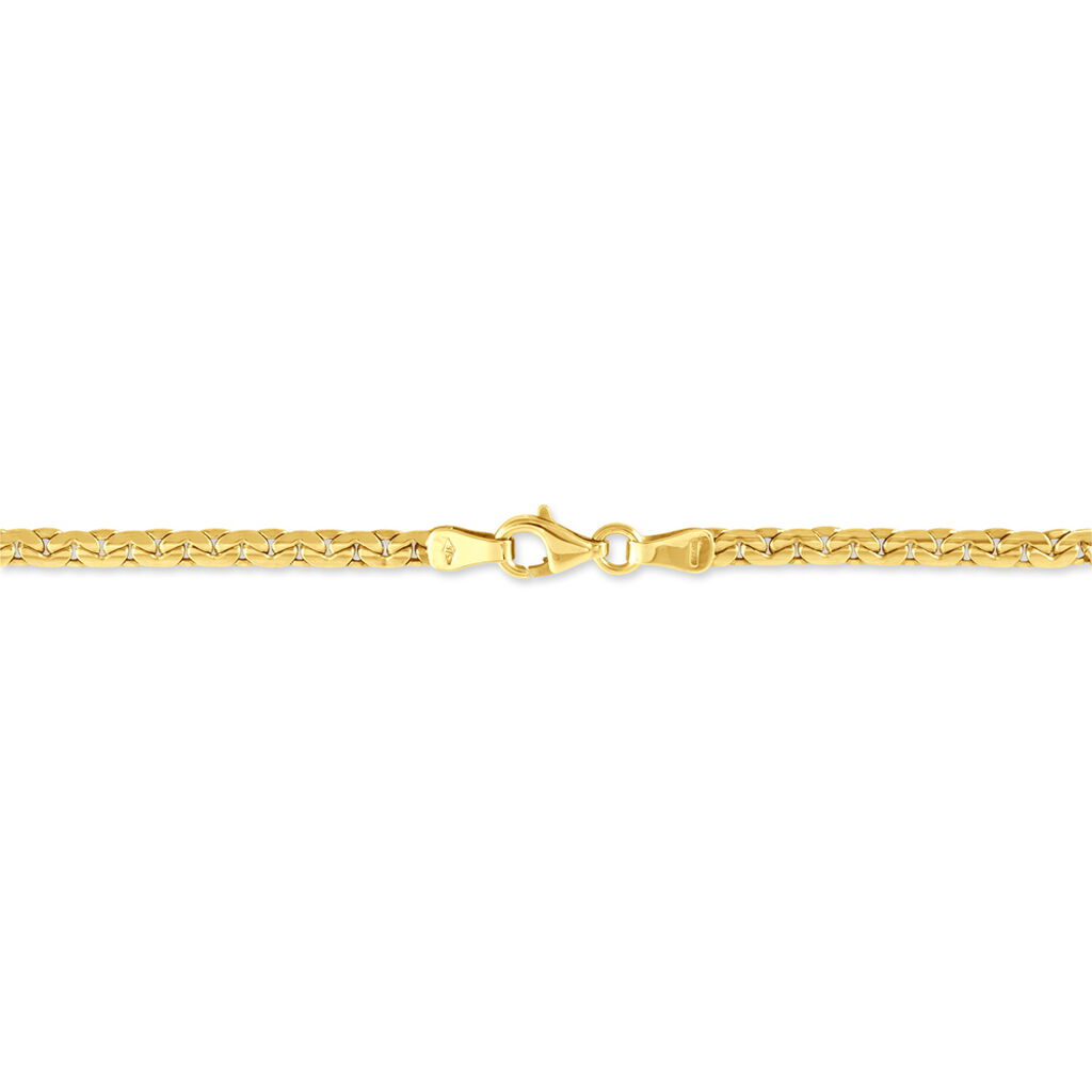 Bracelet Ivy Maille Haricot Or Jaune - Spannringe Damen | OROVIVO