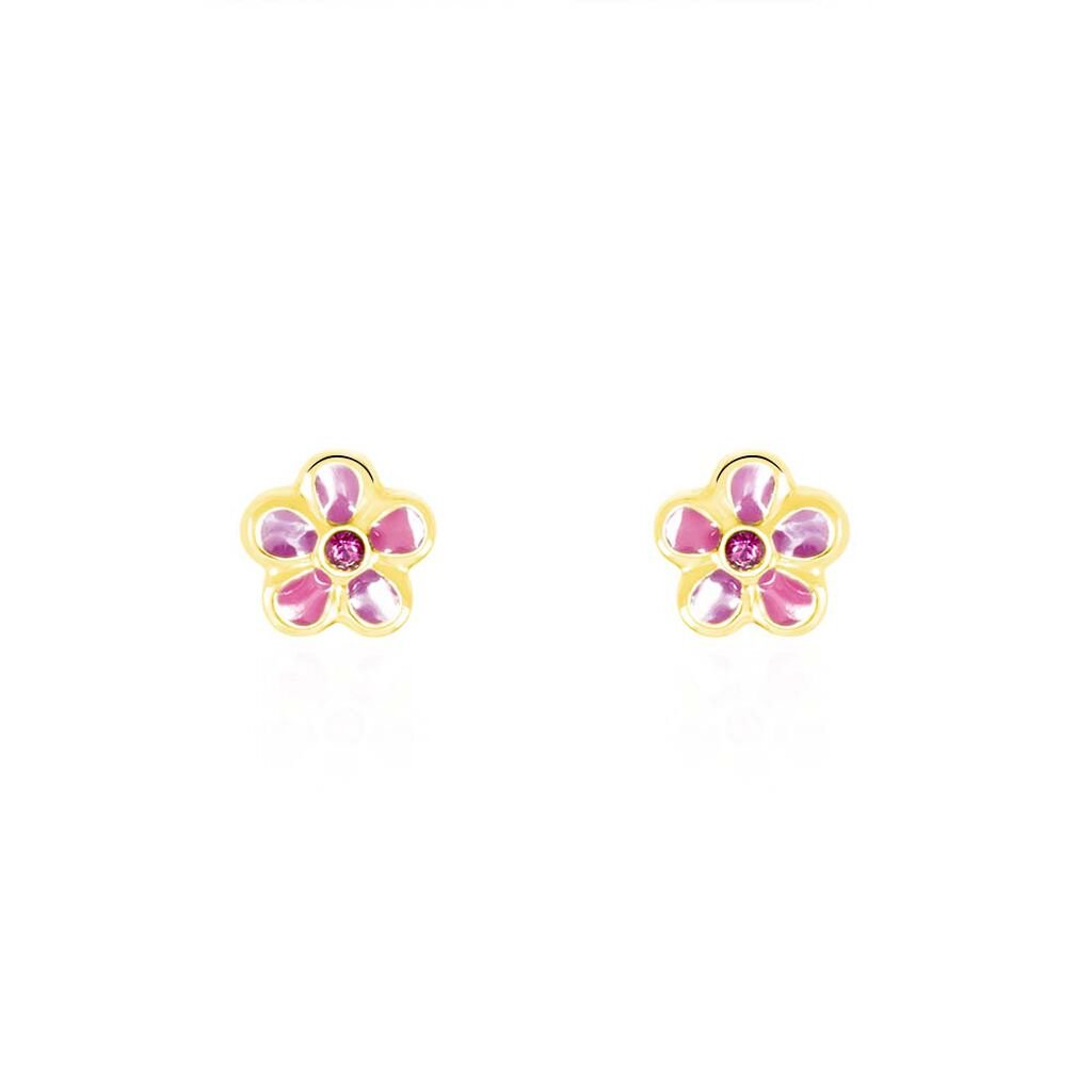 Kinder Ohrstecker Gold 333 Blume - Ohrstecker Kinder | OROVIVO