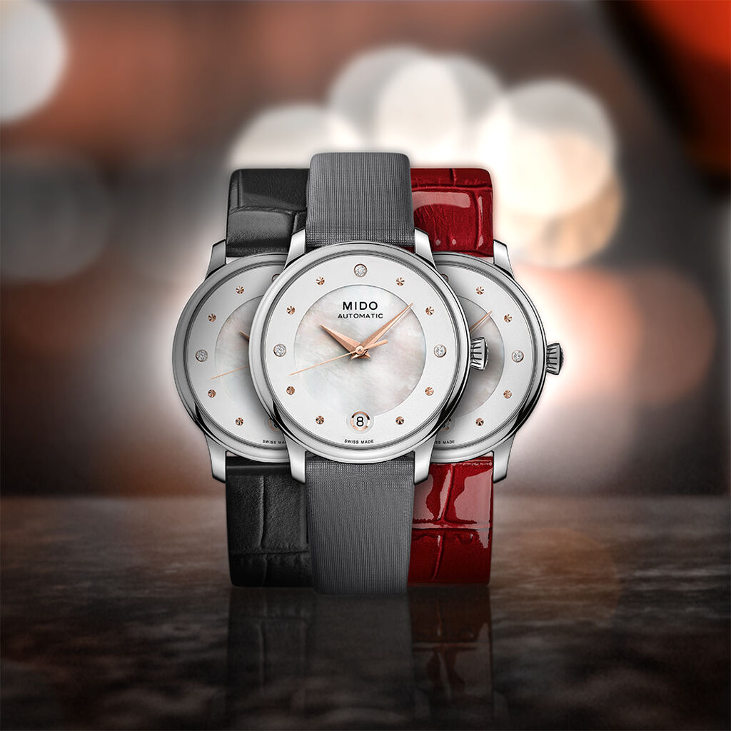 MIDO Damenuhr Baroncelli Lady Automatik M0392071610600 - Armbanduhren Damen | OROVIVO