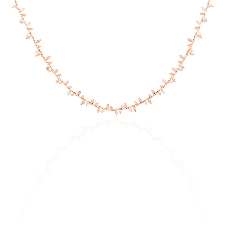 ALISTER Damen Collier Silber rosevergoldet 925 - Halsketten Damen | OROVIVO