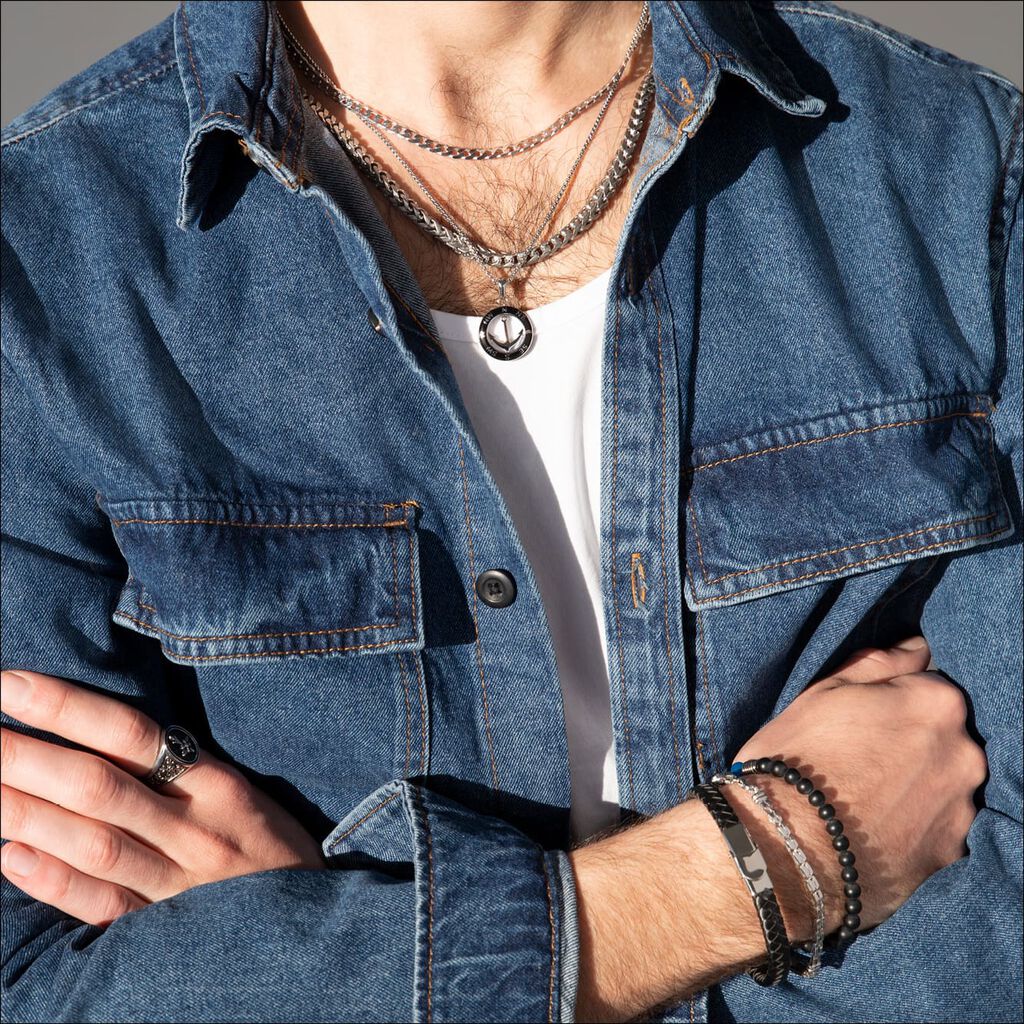 Unisex Panzerkette Silber 925  - Halsketten Unisex | OROVIVO