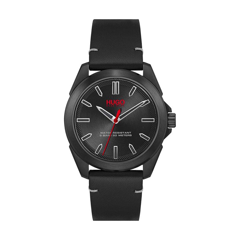 Montre Hugo Adventure Noir - Spannringe Herren | OROVIVO