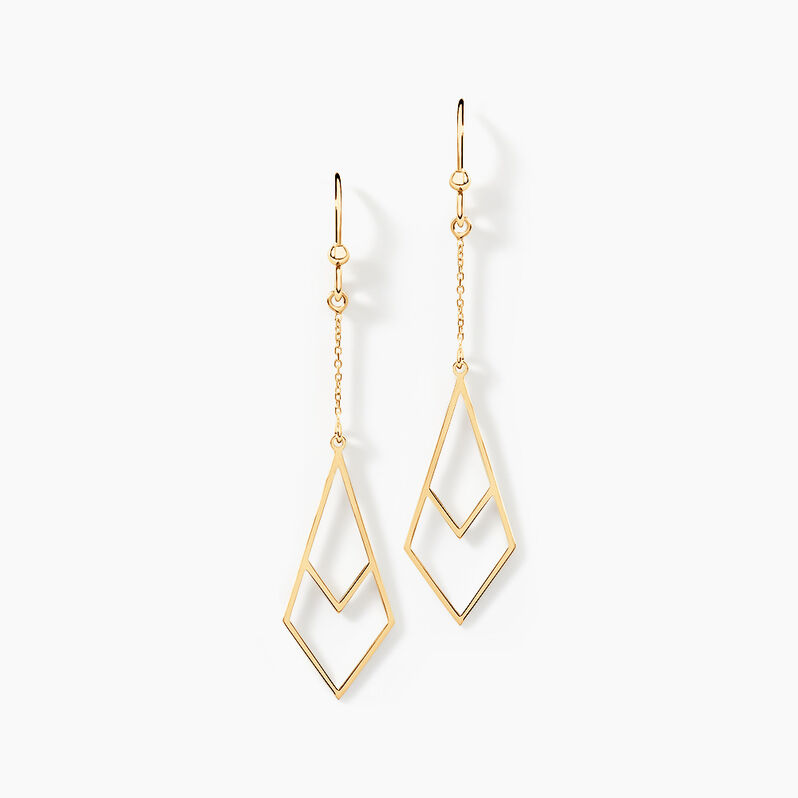 Boucles D'oreilles Swanny Or Jaune - Spannringe Damen | OROVIVO