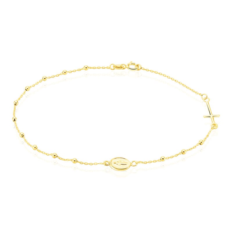 ATA Damen Armband Gold 375 (9 Karat) Ball - Armb&auml;nder mit Anh&auml;nger Damen | OROVIVO